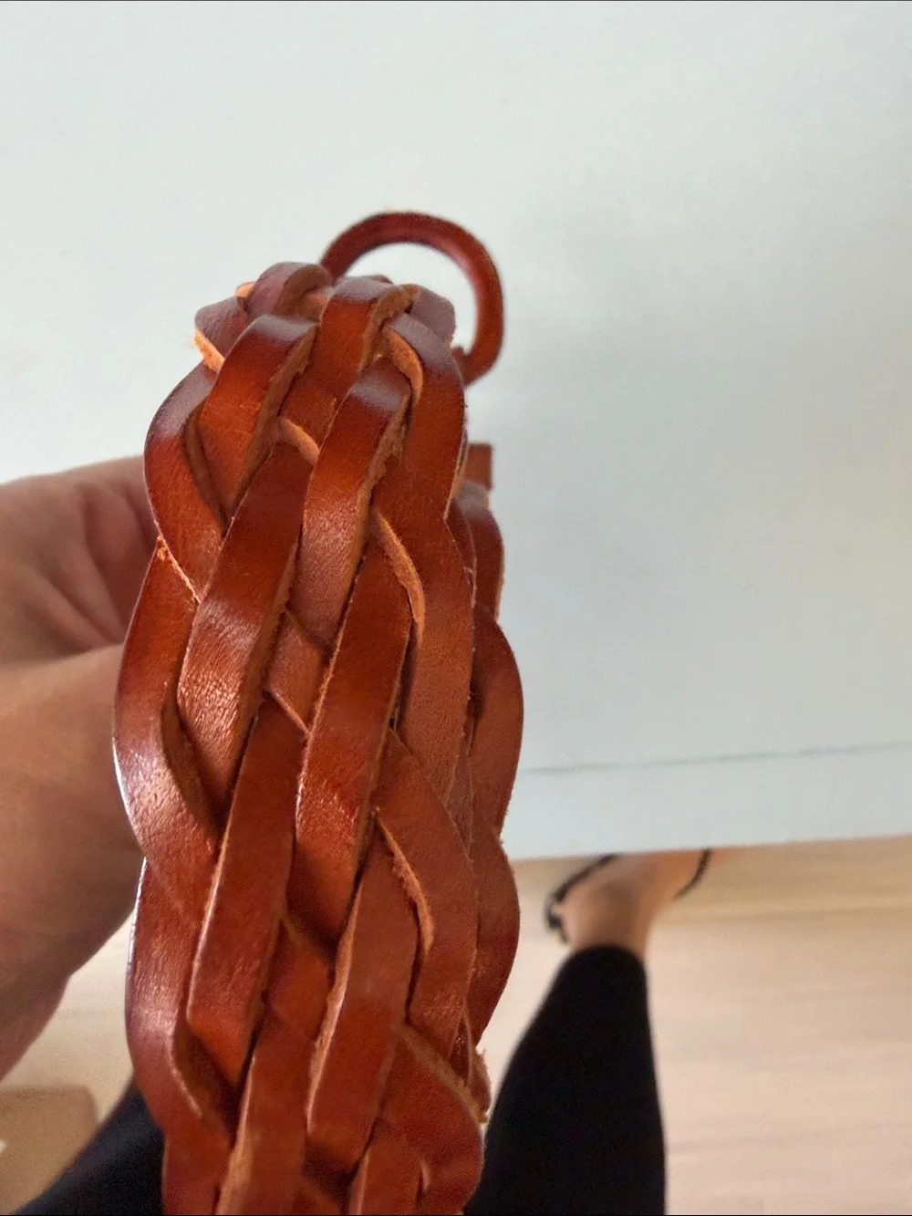 Dior Braided Leather Men’s Belt